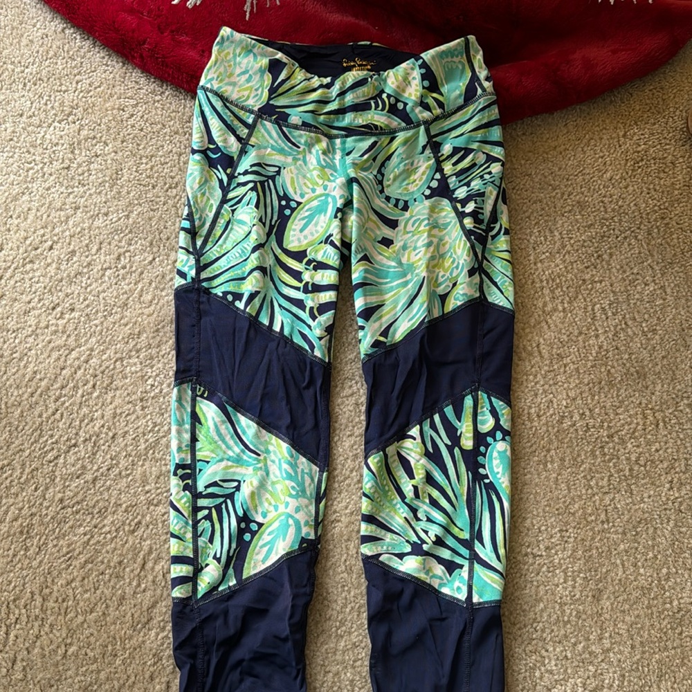 Lilly Pulitzer cropped leggings